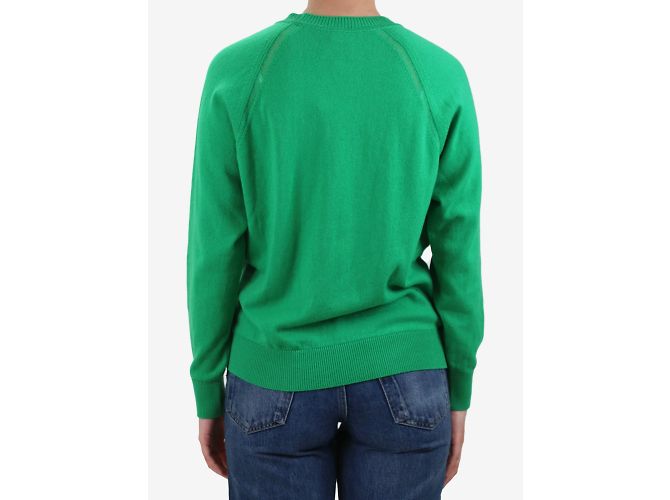 Barrie Pull ras du cou vert - taille S - vista 2