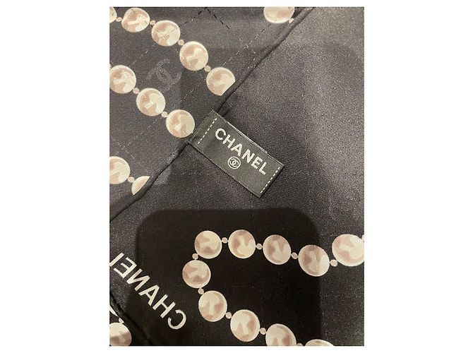 Chanel Lenços Preto - vista 4