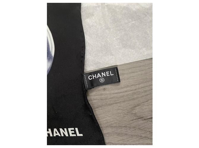 Chanel Lenços Preto - vista 2