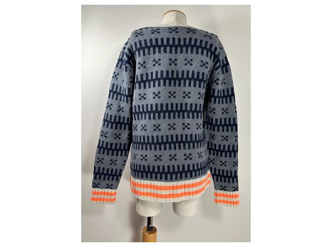Mads Norgaard Wollpullover XL Mehrfarben - Ansicht 2
