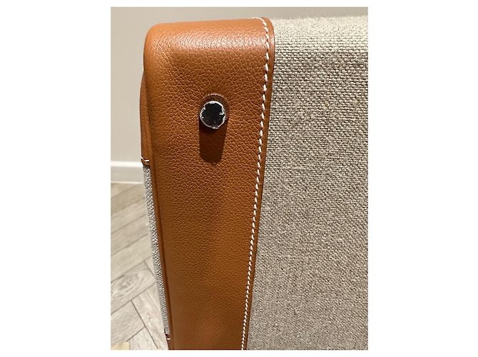 Haut à courroies Hermès Hermes Birkin Haut a Courroies 40 oro Cammello - vista 6