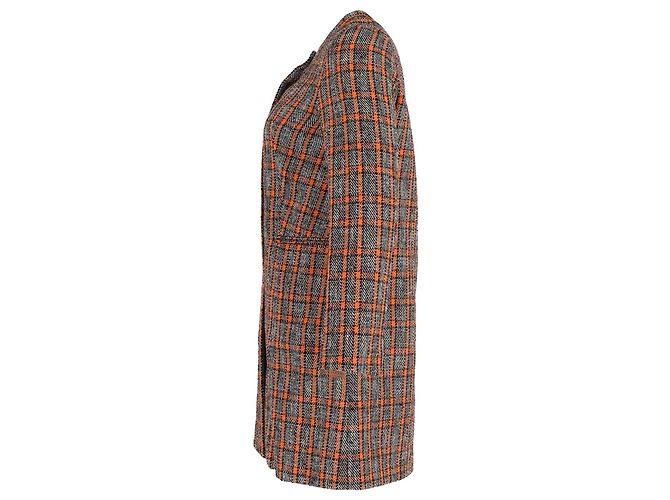 Cappotto scozzese Marni in cotone multicolor Multicolore - vista 2