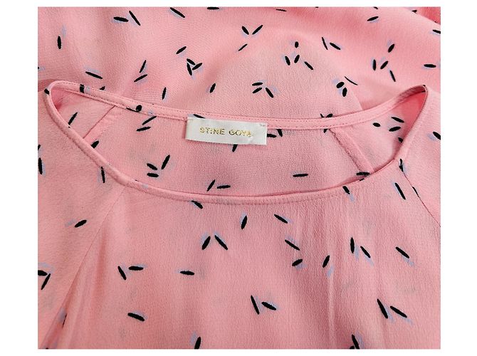 Autre Marque Stine Goya Kleid Rosa Viscose Pink - Ansicht 5