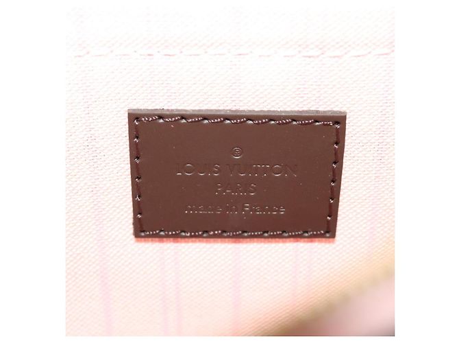 Estuche LOUIS VUITTON Damier Ebene Neverfull MM Estuche para accesorios LV Auth yk6602 - vista 13