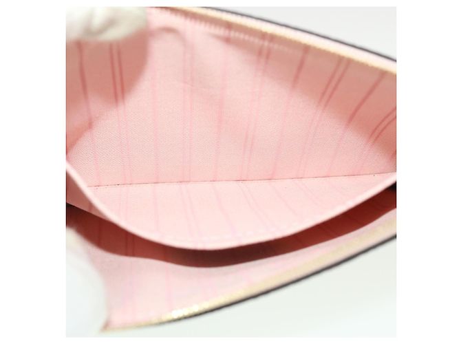 Estuche LOUIS VUITTON Damier Ebene Neverfull MM Estuche para accesorios LV Auth yk6602 - vista 17