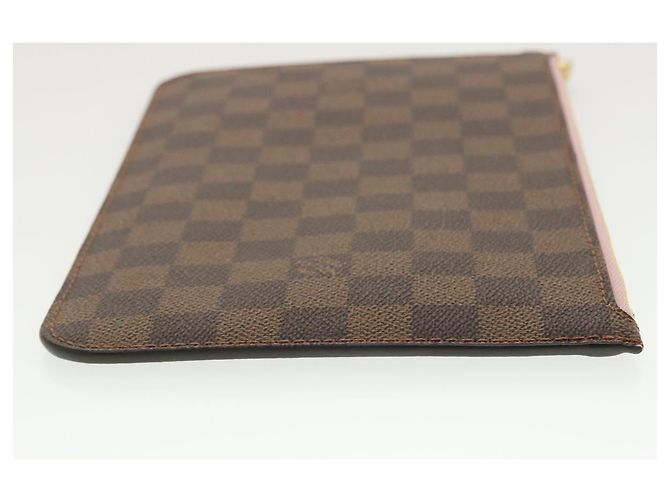 Estuche LOUIS VUITTON Damier Ebene Neverfull MM Estuche para accesorios LV Auth yk6602 - vista 4