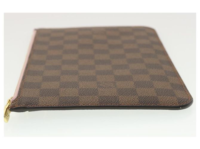 Estuche LOUIS VUITTON Damier Ebene Neverfull MM Estuche para accesorios LV Auth yk6602 - vista 5