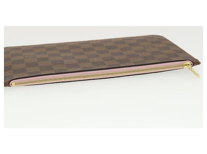 Estuche LOUIS VUITTON Damier Ebene Neverfull MM Estuche para accesorios LV Auth yk6602 - vista 6