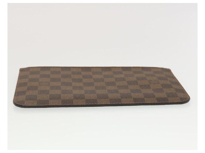 Estuche LOUIS VUITTON Damier Ebene Neverfull MM Estuche para accesorios LV Auth yk6602 - vista 7