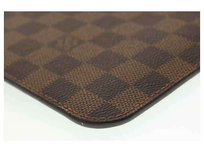Estuche LOUIS VUITTON Damier Ebene Neverfull MM Estuche para accesorios LV Auth yk6602 - vista 9