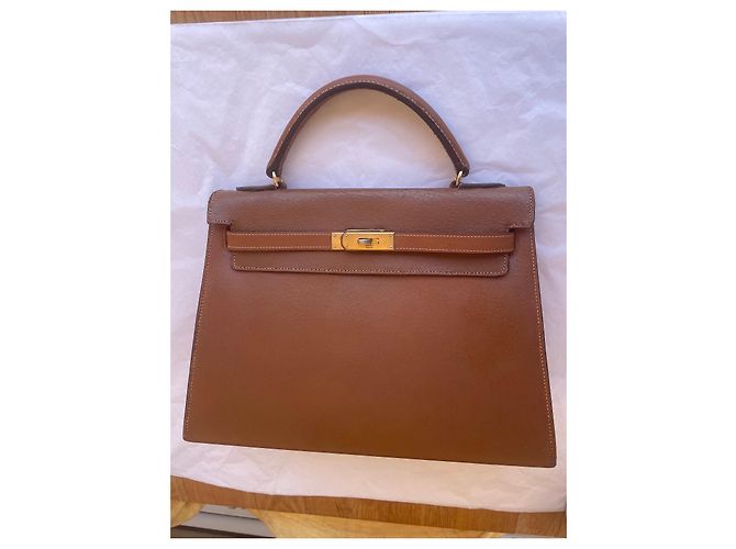 Hermès Kelly 32 Braun - Ansicht 2