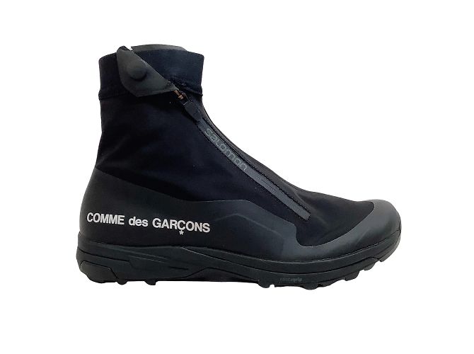 Stivaletti da ginnastica alpini Salomon x Comme des Garcons neri Tech - vista 2