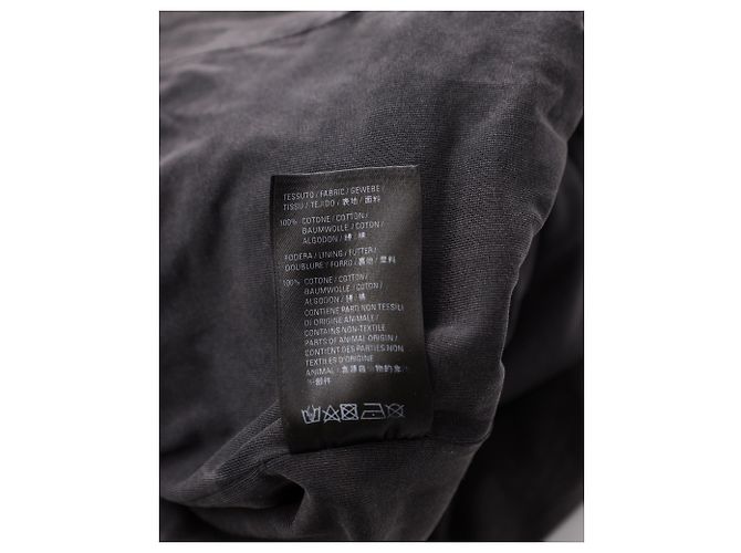 Balenciaga Distressed Blazer Jacket in Black Cotton - view 5