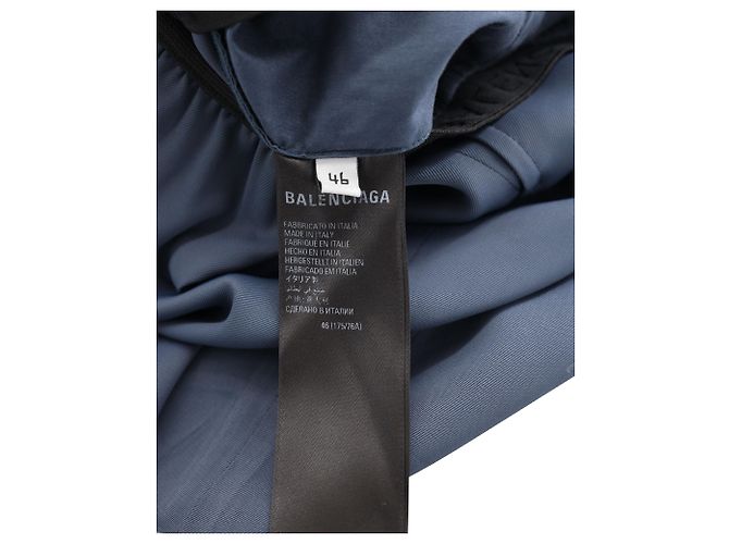 Day Elastische Hose von Balenciaga aus marineblauer Viskose - Ansicht 7