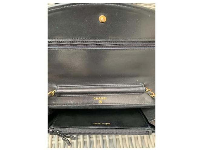 Chanel Portafoglio su catena foderato c Nero - vista 10