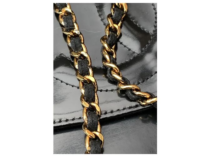 Chanel Portafoglio su catena foderato c Nero - vista 12