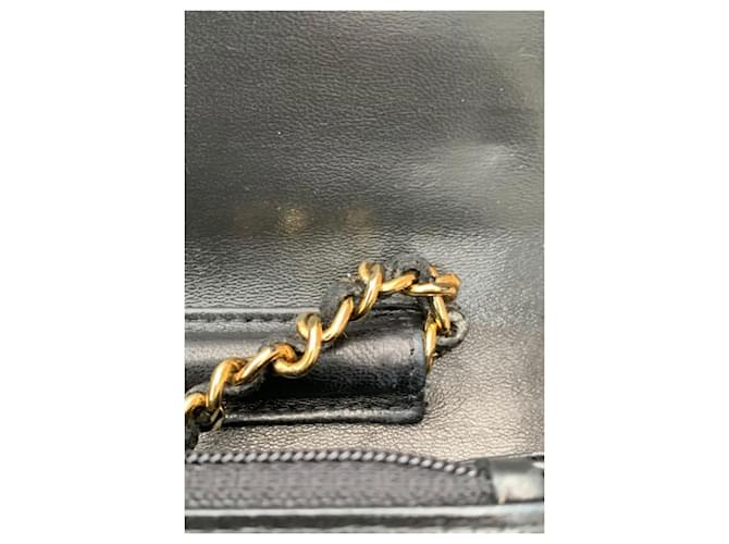 Chanel Portafoglio su catena foderato c Nero - vista 7