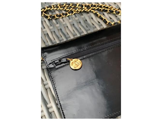 Chanel Portafoglio su catena foderato c Nero - vista 9