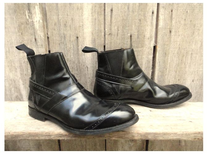 Autre Marque Stivaletti Joseph Cheaney p 44 Nero - vista 4