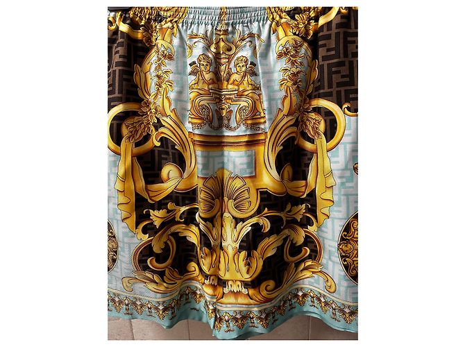 Versace Fendace Seidenshorts - Ansicht 2