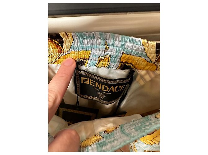 Versace Fendace Seidenshorts - Ansicht 5