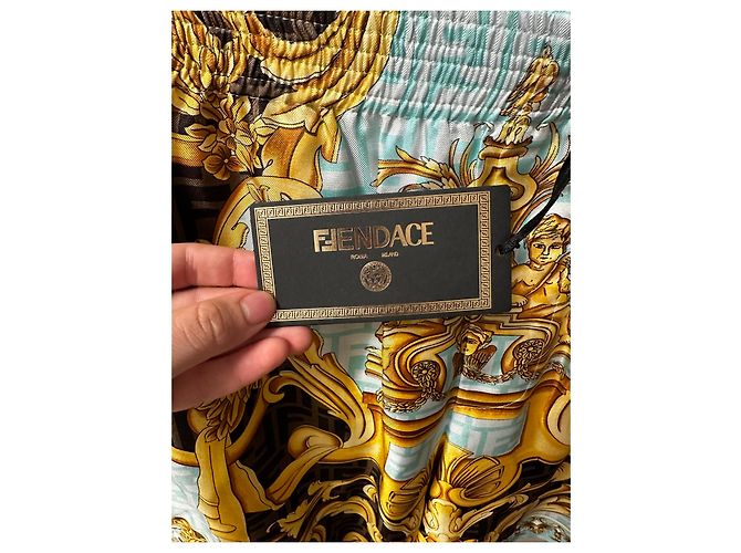 Versace Fendace Seidenshorts - Ansicht 6