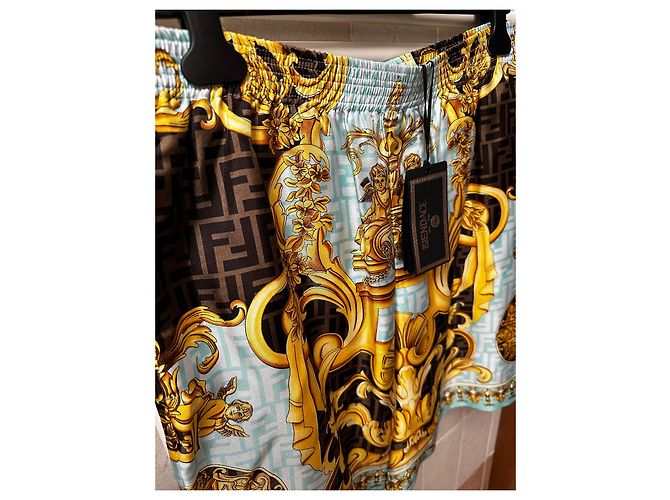 Versace Fendace Seidenshorts - Ansicht 7