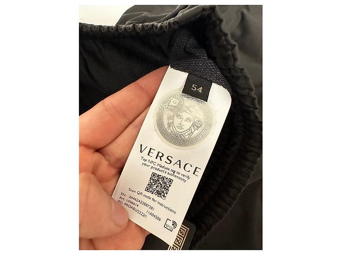Versace Calções de banho Fendace - vista 5