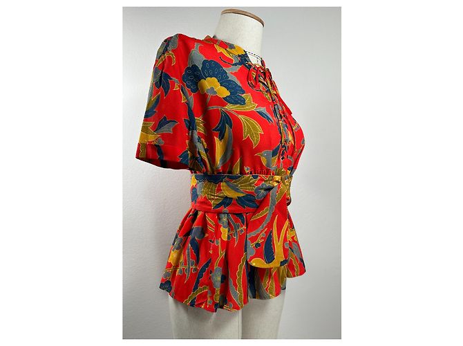 Top de viscosa SéZane Multicolor - vista 3