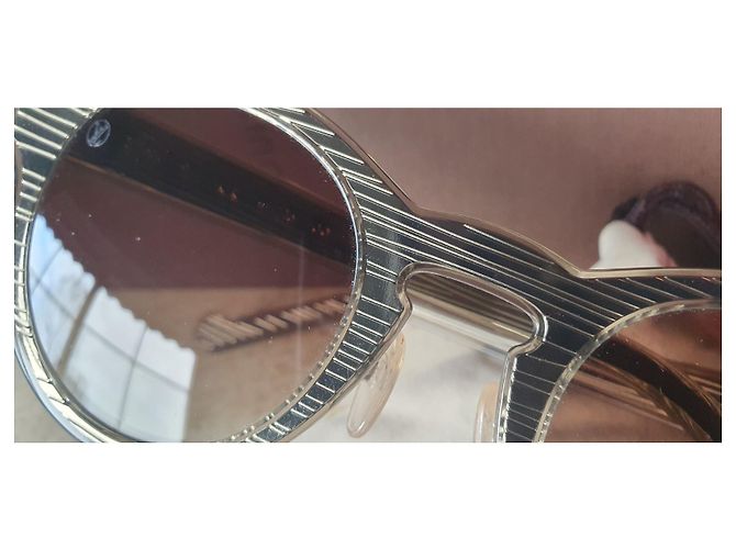 Gafas de sol Louis Vuitton Gris Bronce - vista 5