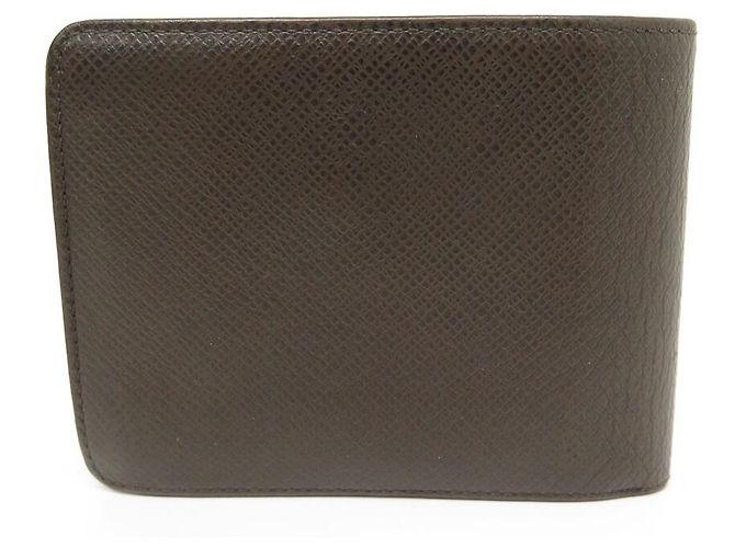 CARTERA LOUIS VUITTON CARTERA TAIGA DE PIEL MARRÓN Castaño - vista 2