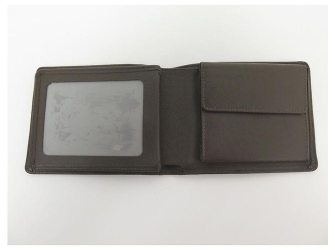 CARTERA LOUIS VUITTON CARTERA TAIGA DE PIEL MARRÓN Castaño - vista 4