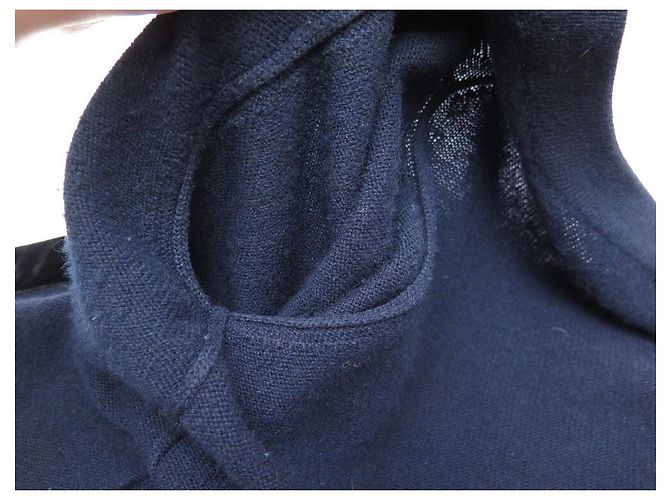 CHANEL JACKEN-CARDIGAN ORNE PARIS-BYZANCE P41690K03132 S 36 KASCHMIRWESTE Marineblau - Ansicht 6