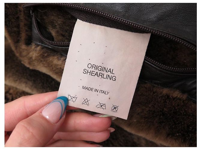 MANTEL LANVIN AUS BRAUNEM SCHAFLEDER 52 L SHEARLING-LEDERMANTEL - Ansicht 4