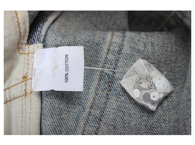 Autre Marque Jeans Ashish blu in cotone XS - vista 11
