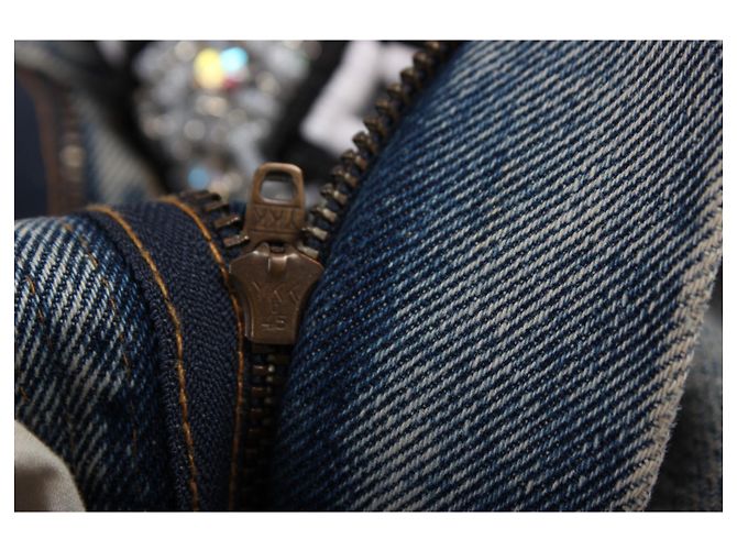 Autre Marque Jeans Ashish blu in cotone XS - vista 12