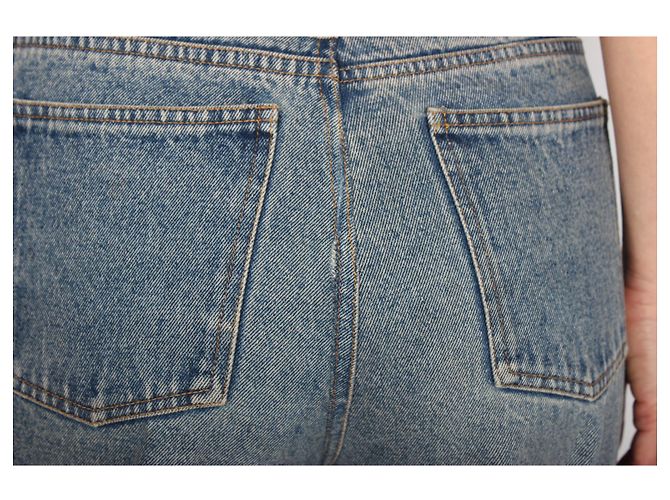 Autre Marque Jeans Ashish blu in cotone XS - vista 4