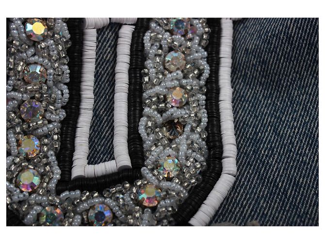 Autre Marque Jeans Ashish blu in cotone XS - vista 8