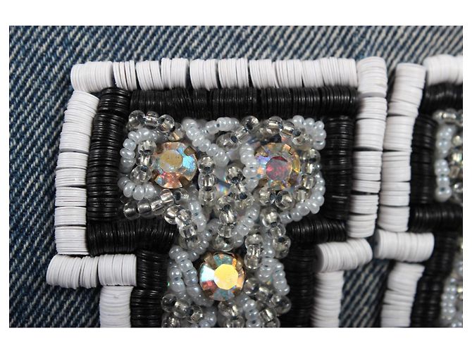 Autre Marque Jeans Ashish blu in cotone XS - vista 9