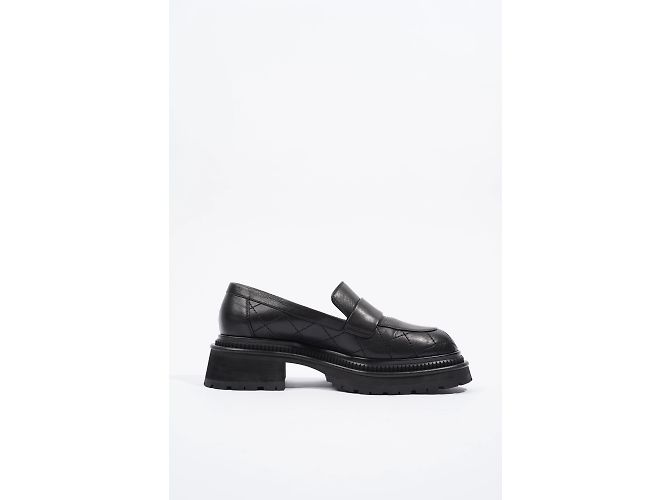 Mocassini Chanel in pelle nera EU 38 / UK 5 Nero - vista 4