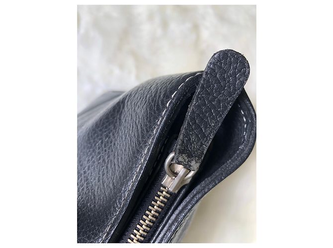 Bolso de mano Tod's Holly en cuero negro - vista 13