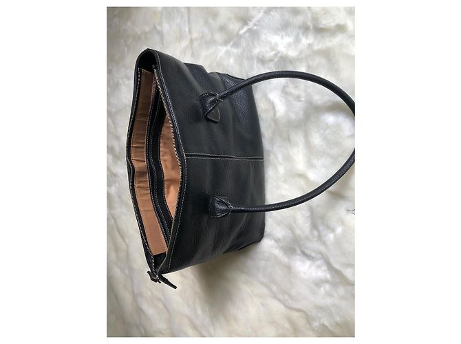 Bolso de mano Tod's Holly en cuero negro - vista 14