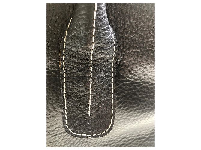 Bolso de mano Tod's Holly en cuero negro - vista 3