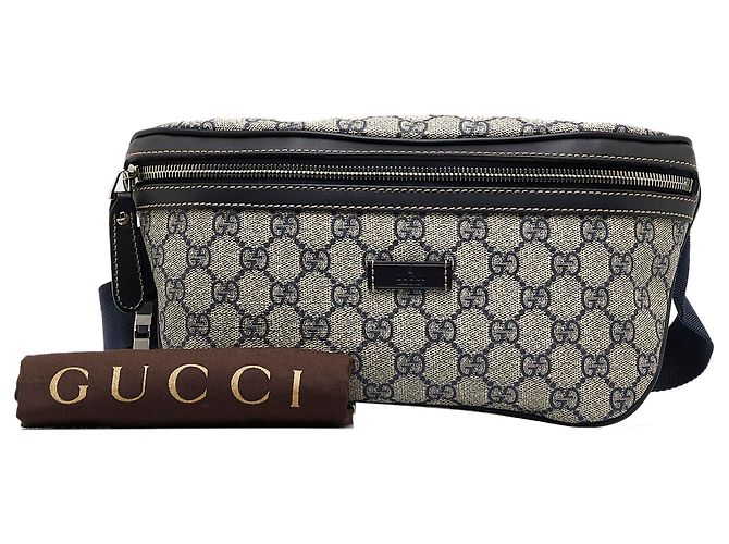 Marsupio Gucci GG Supreme grigio - vista 10