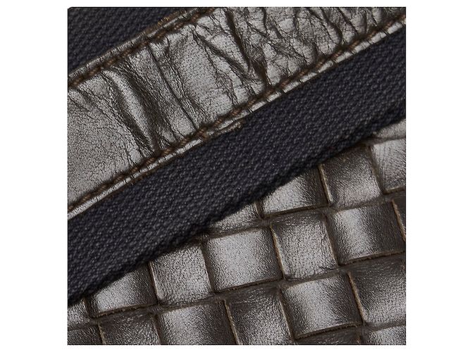 Bottega Veneta Borsa a Tracolla Marrone Intrecciato Marrone scuro - vista 9