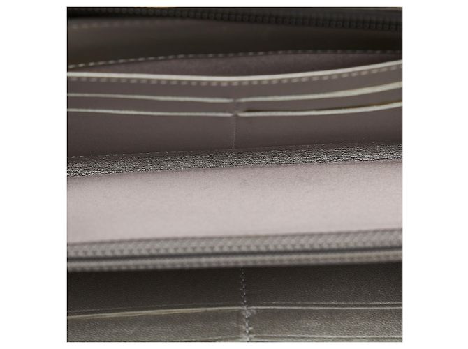 Portafoglio con cerniera Chanel Camelia nera Nero - vista 5