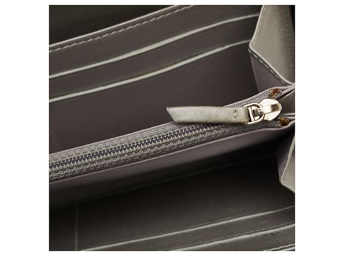 Portafoglio con cerniera Chanel Camelia nera Nero - vista 7