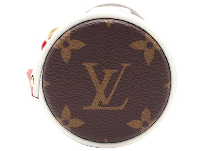 Porta petaca Louis Vuitton marrón x NBA Mongoram Castaño - vista 3