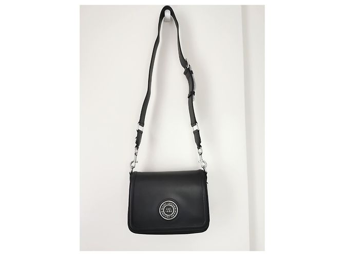 Borsa messenger Marc Jacobs in pelle nera Nero Silver hardware - vista 10