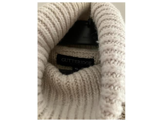 Autre Marque Gutteridge Pullover in Creme Wolle und Acryl Aus weiß - Ansicht 3